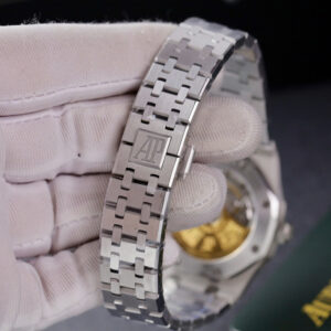 Đồng Hồ Audemars Piguet Royal Oak 15450 Fake Cao Cấp Mặt Xanh Xưởng IP 37mm (6)