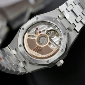 Đồng Hồ Audemars Piguet Royal Oak Rep 11 Nữ Đính Moissanite Mặt Xanh Băng 37mm (6)