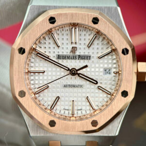 Đồng Hồ Audemars Piguet Royal Oak Selfwinding 15450 Rep 11 Màu Demi Xưởng IP 37mm (1)