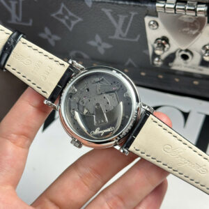 Đồng Hồ Breguet Tradition 7097BB Nam Dây Da Màu Xanh Replica 11 Xưởng ZF 40mm (2)