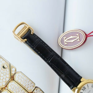 Đồng Hồ Cartier Ballon Bleu Replica Máy Cơ Automatic Màu Vàng Nhà Máy AF 33mm (4)