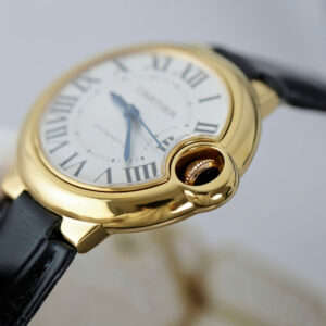 Đồng Hồ Cartier Ballon Bleu Replica Máy Cơ Automatic Màu Vàng Nhà Máy AF 33mm (4)