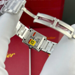 Đồng Hồ Cartier Tank Francaise Small Replica 1 1 Nữ Đính Đá Máy Pin (5)
