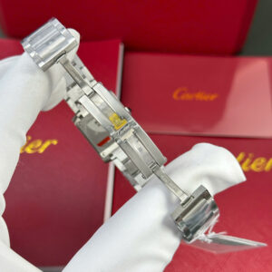 Đồng Hồ Cartier Tank Francaise Small Replica 1 1 Nữ Đính Đá Máy Pin (5)