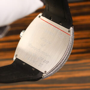 Đồng Hồ Franck Muller V45 Replica Nam Đính Full Đá Màu Đen Nhà Máy ABF 45mm (6)