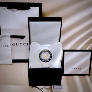 Đồng Hồ Gucci Diver Cơ Lộ Máy Automatic Nam Dây Cao Su Màu Trắng 40mm (1)