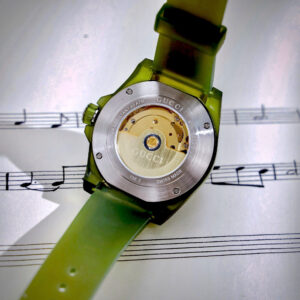 Đồng Hồ Gucci Diver Cơ Lộ Máy Automatic Nam Dây Cao Su Màu Xanh Lá 40mm (6)