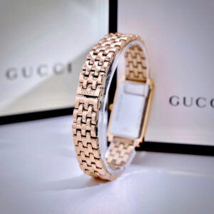 Đồng Hồ Gucci Horsebit Nữ Mặt Chữ Nhật Dây Kim Loại Like Auth 21x37mm (1)