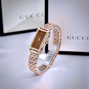 Đồng Hồ Gucci Horsebit Nữ Mặt Chữ Nhật Dây Kim Loại Like Auth 21x37mm (1)