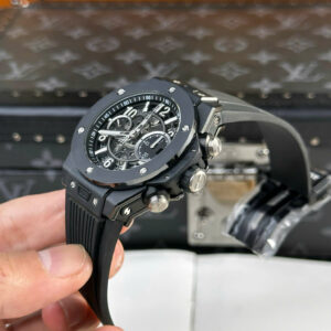 Đồng Hồ Hublot Big Bang Unico Sky Blue Replica Vỏ Gốm Đen Nhà Máy BBF 42mm (2)