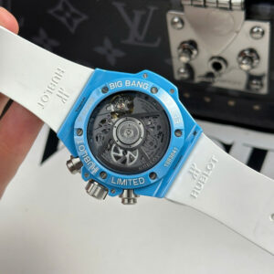 Đồng Hồ Hublot Big Bang Unico Sky Blue Replica Vỏ Gốm Xanh Nhà Máy BBF 42mm (10)