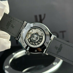 Đồng Hồ Hublot Classic Fusion Ceramic Replica 1 1 Viền Đính Đá Nhà Máy JJZ 42mm (2)