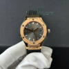 Đồng Hồ Hublot Classic Fusion King Gold Rep 11 Cao Cấp Mặt Số Xám Nhà Máy JJF 38mm (1)