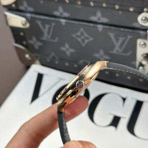 Đồng Hồ Hublot Classic Fusion King Gold Replica Cao Cấp Mặt Số Đen Nhà Máy JJF 38mm (1)