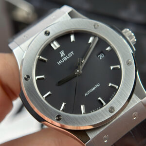 Đồng Hồ Hublot Classic Fusion Titanium Màu Đen Replica 11 Xưởng JJF 42mm (1)