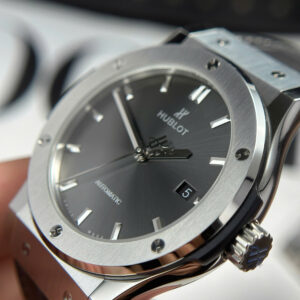 Đồng Hồ Hublot Classic Fusion Titanium Màu Xám Replica 11 Xưởng JJF 42mm (1)