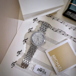 Đồng Hồ Michael Kors Darci Nữ Đính Full Đá Dây Kim Loại Like Auth 39mm (1)