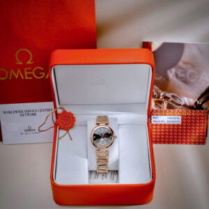 Đồng Hồ Omega Lady Nữ Máy Cơ Nhật Fake Cao Cấp Dây Kim Loại 34mm (10)