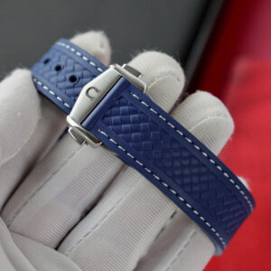 Đồng Hồ Omega Seamster Aqua Terra Nam DÂy Cao Su Màu Xanh Rep 11 Xưởng VS 41mm (1)