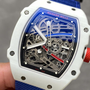 Đồng Hồ Richard Mille Alexis Pinturault RM 67-02 Carbon Trắng Chế Tác Version 4 (1)