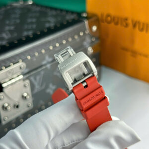 Đồng Hồ Richard Mille RM07-01 Replica Cao Cấp Nhất Vỏ Carbon Đen Nữ 32x42mm (1)