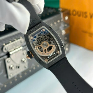 Đồng Hồ Richard Mille RM07-01 Replica Cao Cấp Nhất Vỏ Gốm Đen Nữ 32x42mm (1)
