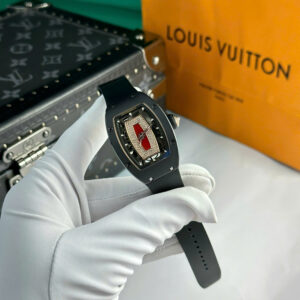 Đồng Hồ Richard Mille RM07-01 Replica Cao Cấp Nhất Vỏ Gốm Đen Nữ 32x42mm (1)