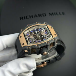 Đồng Hồ Richard Mille RM21-01 Tourbillon Aerodyne Replica Cao Cấp Nhà Máy RM 43x51mm (11)
