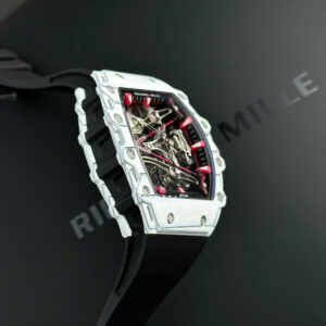 Đồng Hồ Richard Mille RM38-02 Tourbillon Bubba Watson Carbon Trắng Nhà Máy RM 44x50mm (16)