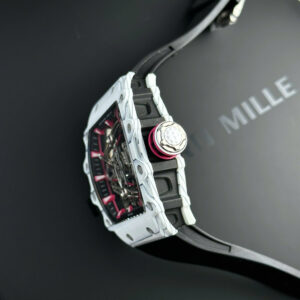 Đồng Hồ Richard Mille RM38-02 Tourbillon Bubba Watson Carbon Trắng Nhà Máy RM 44x50mm (16)