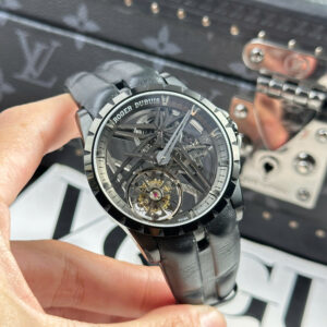Đồng Hồ Roger Dubuis Excalibur Monotourbillon Grey DLC RDDBEX0889 Rep 1 1 BBR 42mm (1)