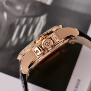 Đồng Hồ Roger Dubuis Excalibur Replica Cao Cấp Mặt Số Đỏ Dây Da ZF 45mm (3)