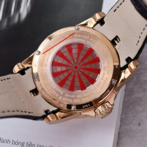 Đồng Hồ Roger Dubuis Excalibur Replica Cao Cấp Mặt Số Đỏ Dây Da ZF 45mm (3)