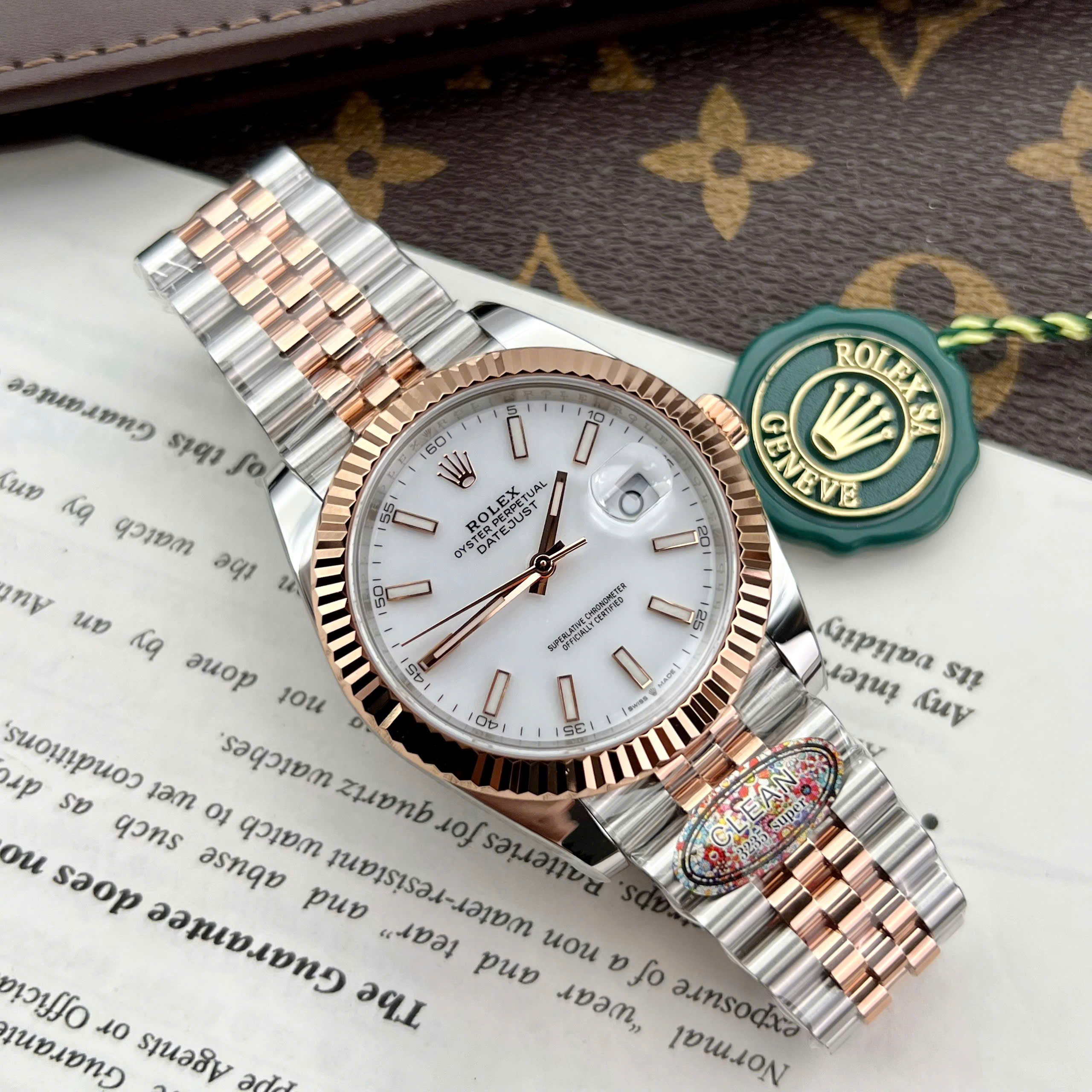 Đồng Hồ Rolex DateJust 126331 Replica Cao Cấp Nhất Máy Caliber 3235 Thuỵ Sỹ Xưởng Clean 41mm (1)