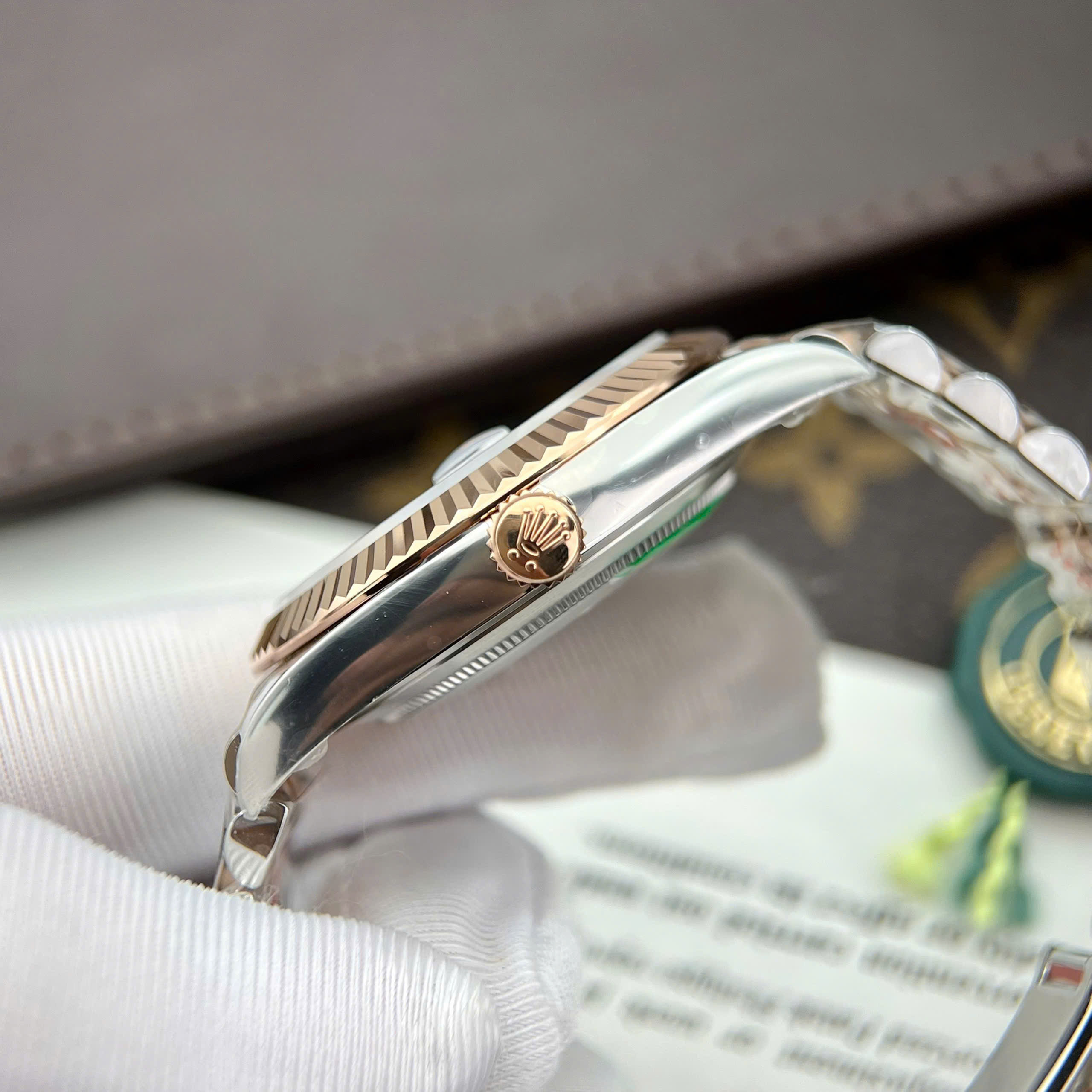 Đồng Hồ Rolex DateJust 126331 Replica Cao Cấp Nhất Máy Caliber 3235 Thuỵ Sỹ Xưởng Clean 41mm (1)