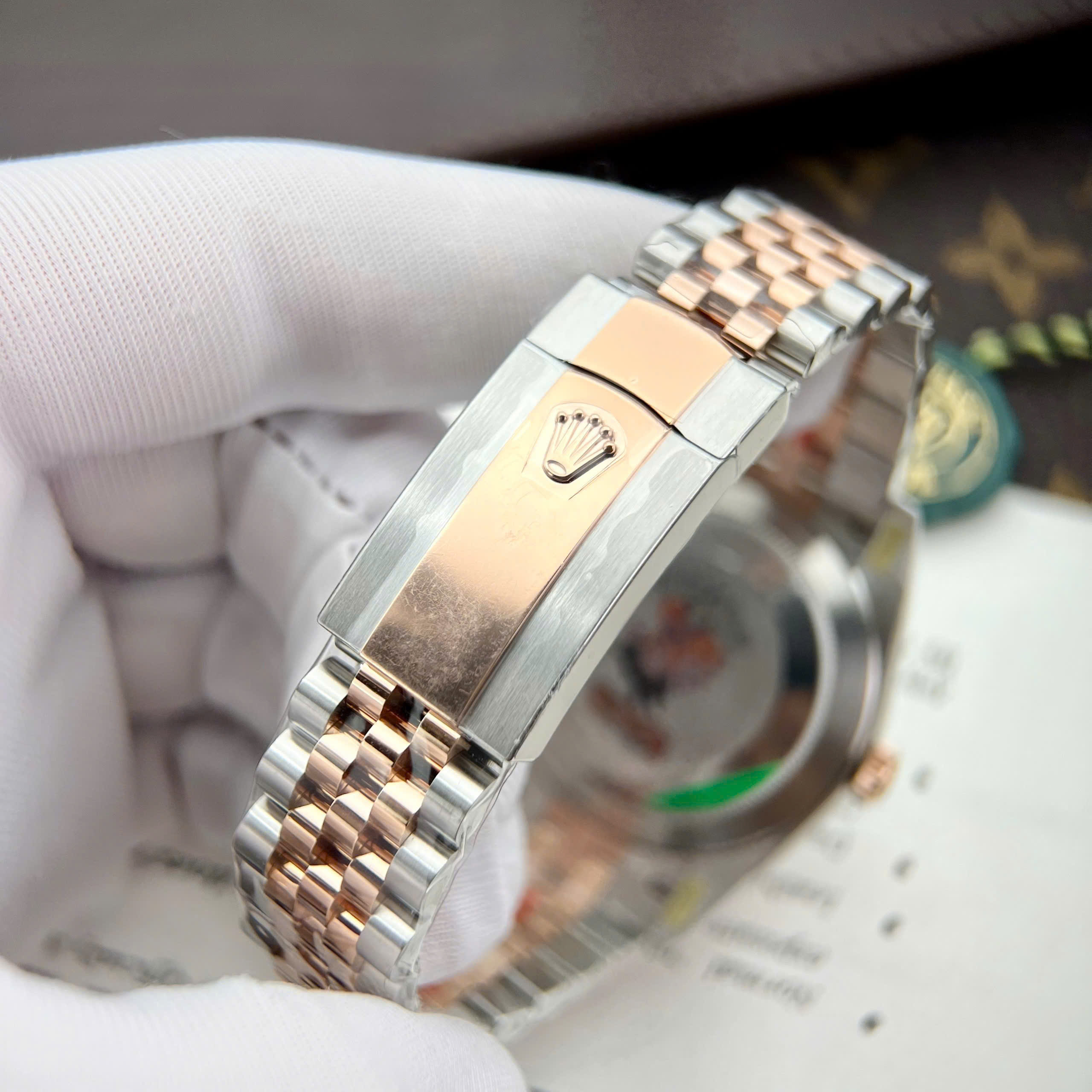 Đồng Hồ Rolex DateJust 126331 Replica Cao Cấp Nhất Máy Caliber 3235 Thuỵ Sỹ Xưởng Clean 41mm (1)