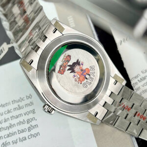 Đồng Hồ Rolex DateJust 126334 Replica Đính Đá Moissanite Mặt Xanh Lá Xưởng Clean 41mm (9)