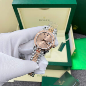 Đồng Hồ Rolex DateJust 278271 Bọc Vàng Thật Mặt Số Số Hồng Nhà Máy GM 31mm (1)