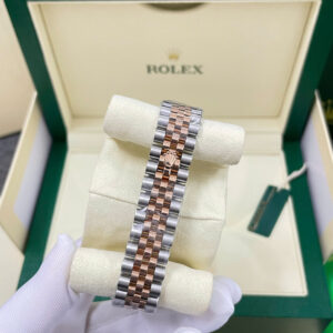 Đồng Hồ Rolex DateJust 278271 Bọc Vàng Thật Mặt Số Số Hồng Nhà Máy GM 31mm (1)
