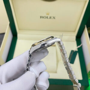 Đồng Hồ Rolex DateJust 278273 Bọc Vàng Thật Mặt Số Vàng Champagne Xưởng GM 31mm (1)
