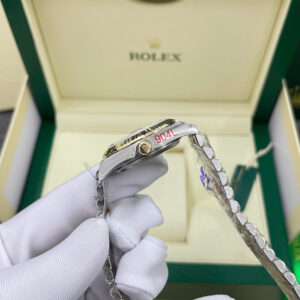 Đồng Hồ Rolex DateJust 278273 Bọc Vàng Thật Mặt Số Vàng Champagne Xưởng GM 31mm (1)