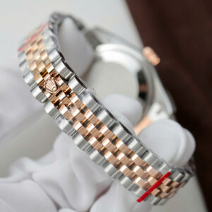 Đồng Hồ Rolex DateJust Replica Cao Cấp Mặt Chocolate Nhà Máy GS 31mm (8)