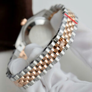 Đồng Hồ Rolex DateJust Replica Cao Cấp Nữ Mặt Số Đen Nhà Máy GS 31mm (8)