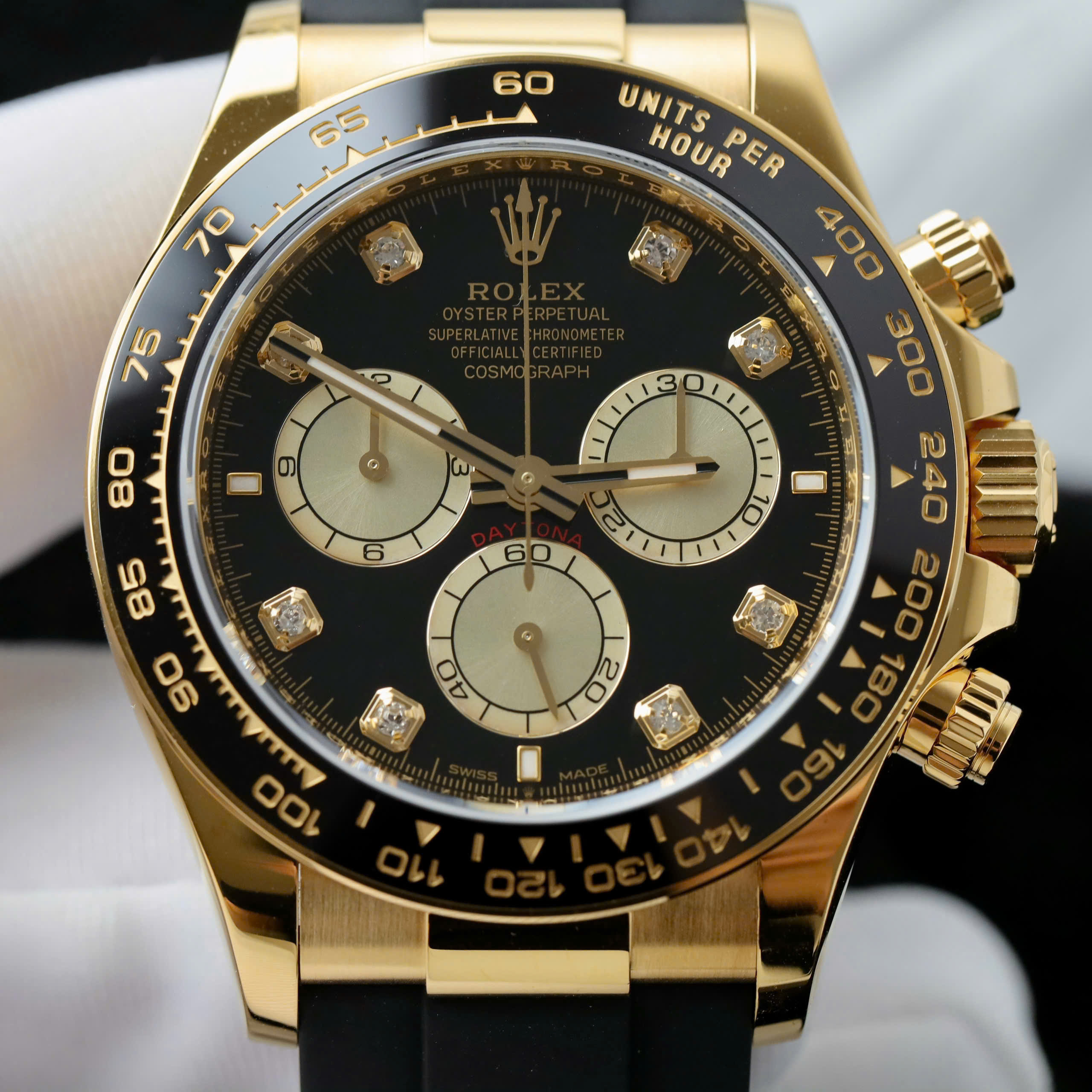 Đồng Hồ Rolex Daytona 126518LN Bọc Vàng 18K Chế Tác Nhà Máy Clean 4131 40mm (1)