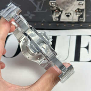 Đồng Hồ Vacheron Constantin Overseas Dual Time 47450 Rep 11 Dây Thép Trắng Xưởng 9F 42mm (7)