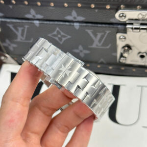 Đồng Hồ Vacheron Constantin Overseas Dual Time 47450 Rep 11 Dây Thép Trắng Xưởng 9F 42mm (7)