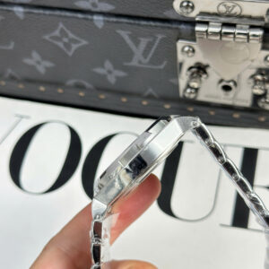 Đồng Hồ Vacheron Constantin Overseas Dual Time 47450 Rep 11 Dây Thép Trắng Xưởng 9F 42mm (7)