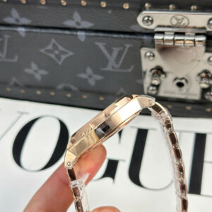 Đồng Hồ Vacheron Constantin Overseas Dual Time 47450 Rep 11 Dây Thép Vàng Hồng Xưởng 9F 42mm (9)