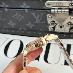 Đồng Hồ Vacheron Constantin Overseas Dual Time 47450 Rep 11 Dây Thép Vàng Hồng Xưởng 9F 42mm (9)