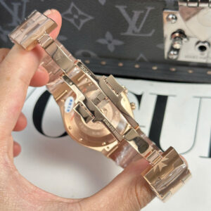 Đồng Hồ Vacheron Constantin Overseas Dual Time 47450 Rep 11 Dây Thép Vàng Hồng Xưởng 9F 42mm (9)